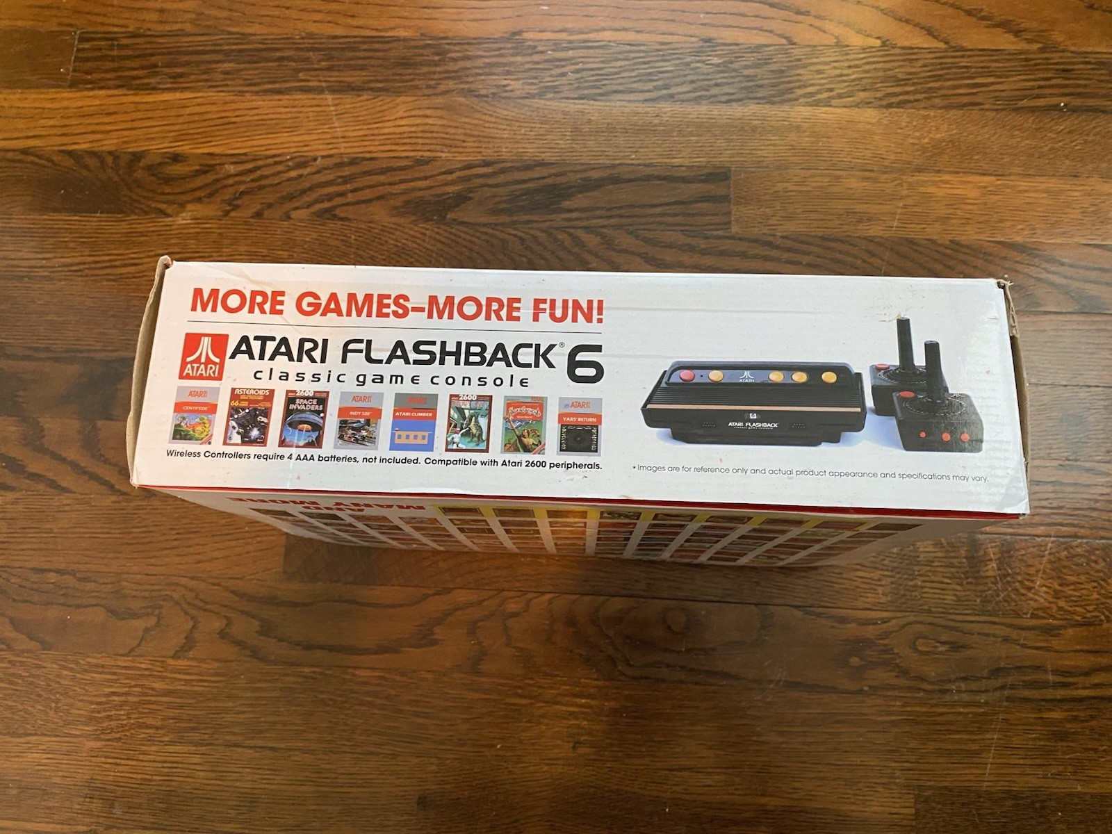 Atari Flashback 6 Classic Game Console Model AR2680 100 Games Open Box