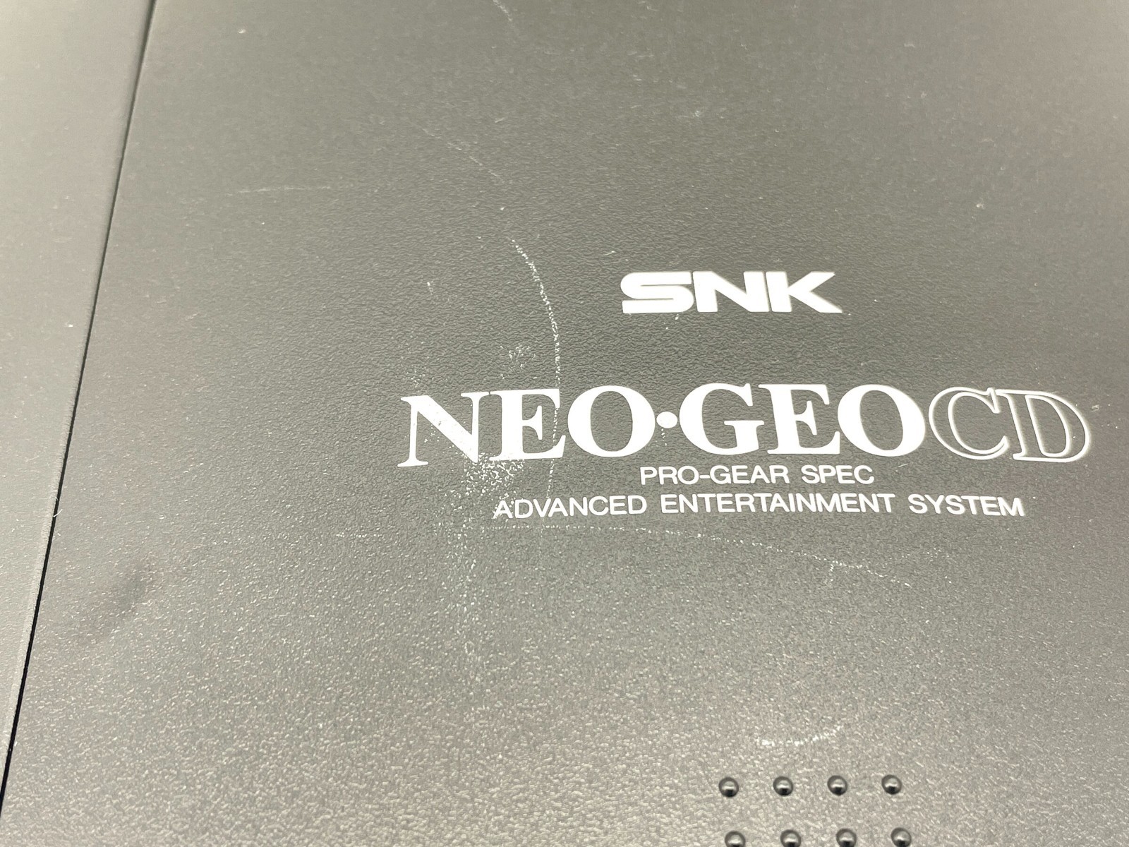 Neo Geo CD Console with Mini Controller & power cable SNK Tested Excellent