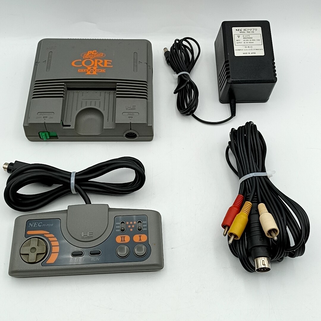 NEC PC Engine Core Grafx II Console Japanese Version – Choose Your Accessories