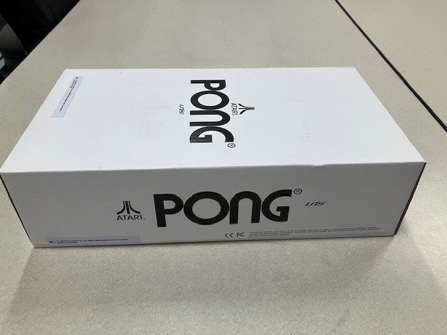 ATARI MINI PONG JR HANDHELD ARCADE GAME PORTABLE UNIS CONSOLE Open Box