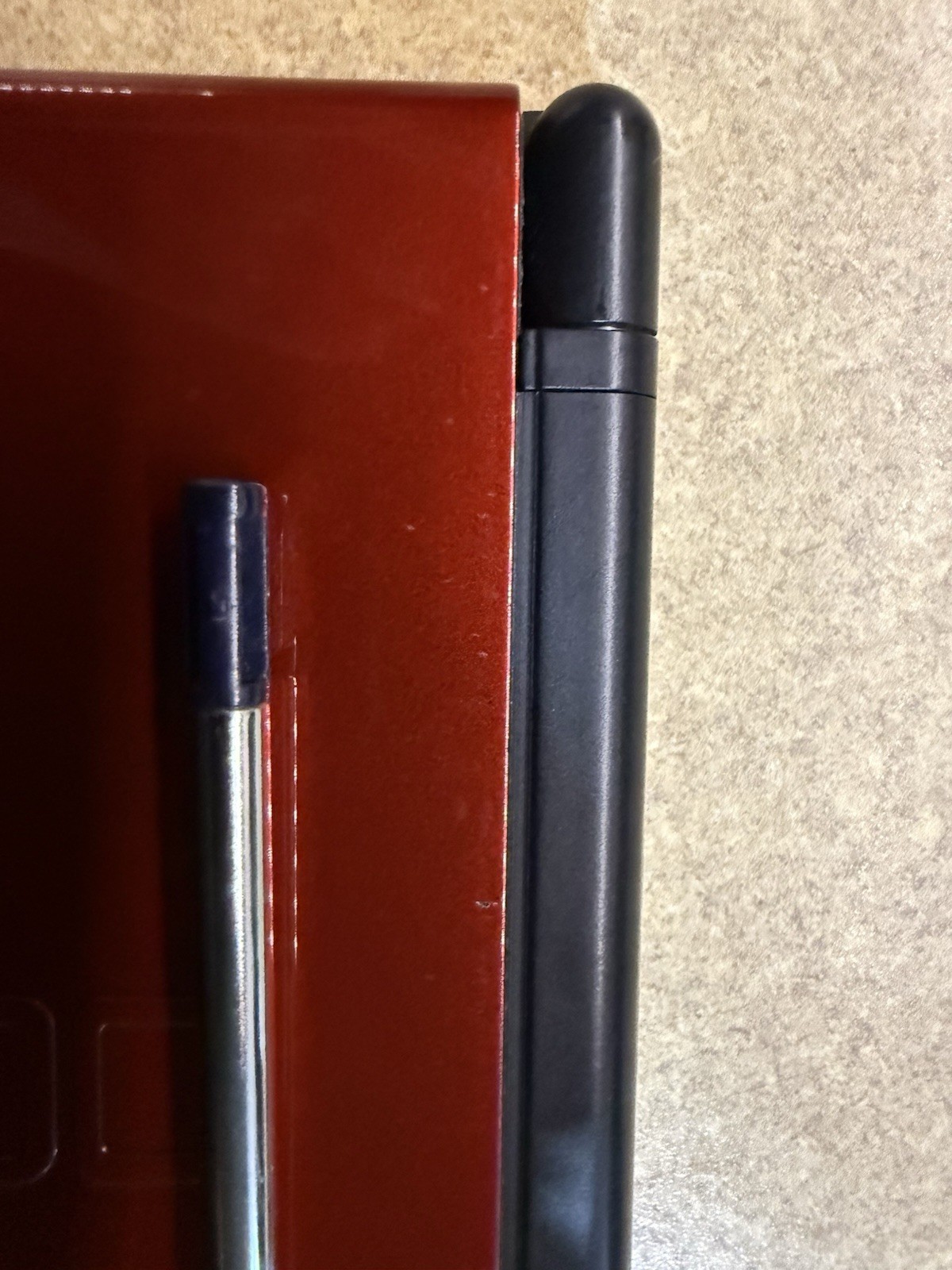 Nintendo DS Lite Handheld Console – Crimson Red/Black (Japan) Region Free
