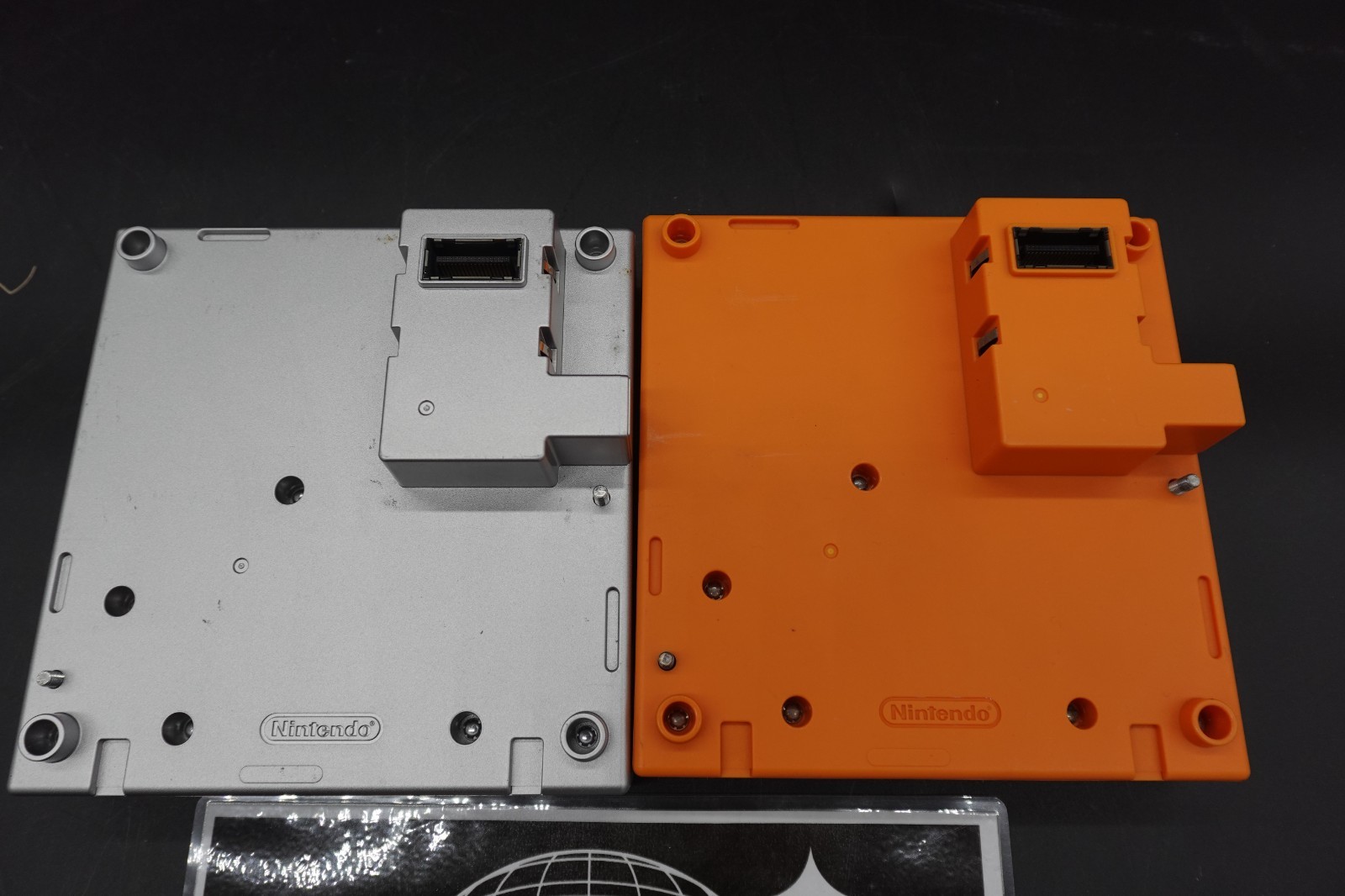Nintendo GameCube Gameboy Player Adapter DOL-017 Orange and silver