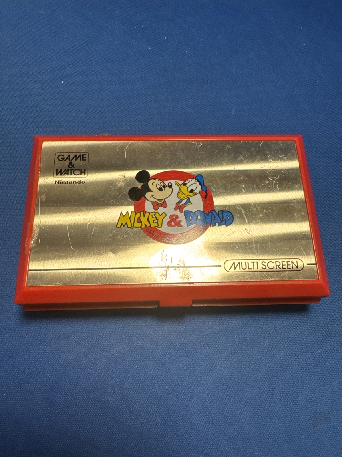 NINTENDO Mickey & Donald Game & Watch (DM-53) Rare Hard To Find