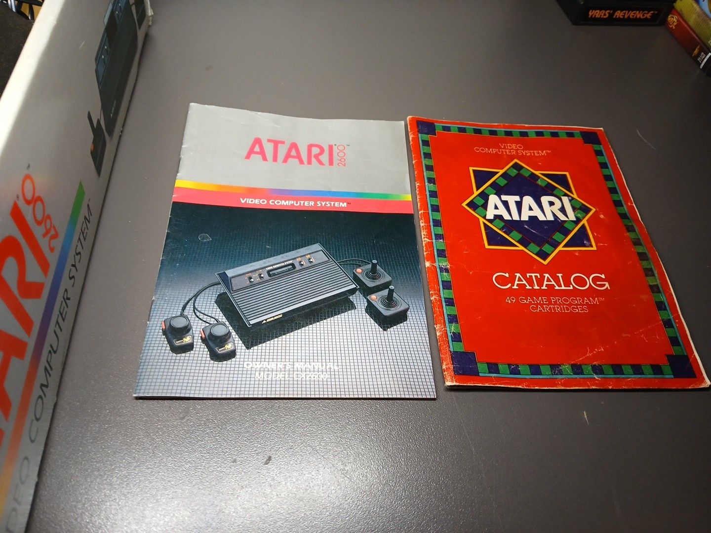 Atari 2600CX Blue Corner Variant 1983 “Darth Vader Edition” Console