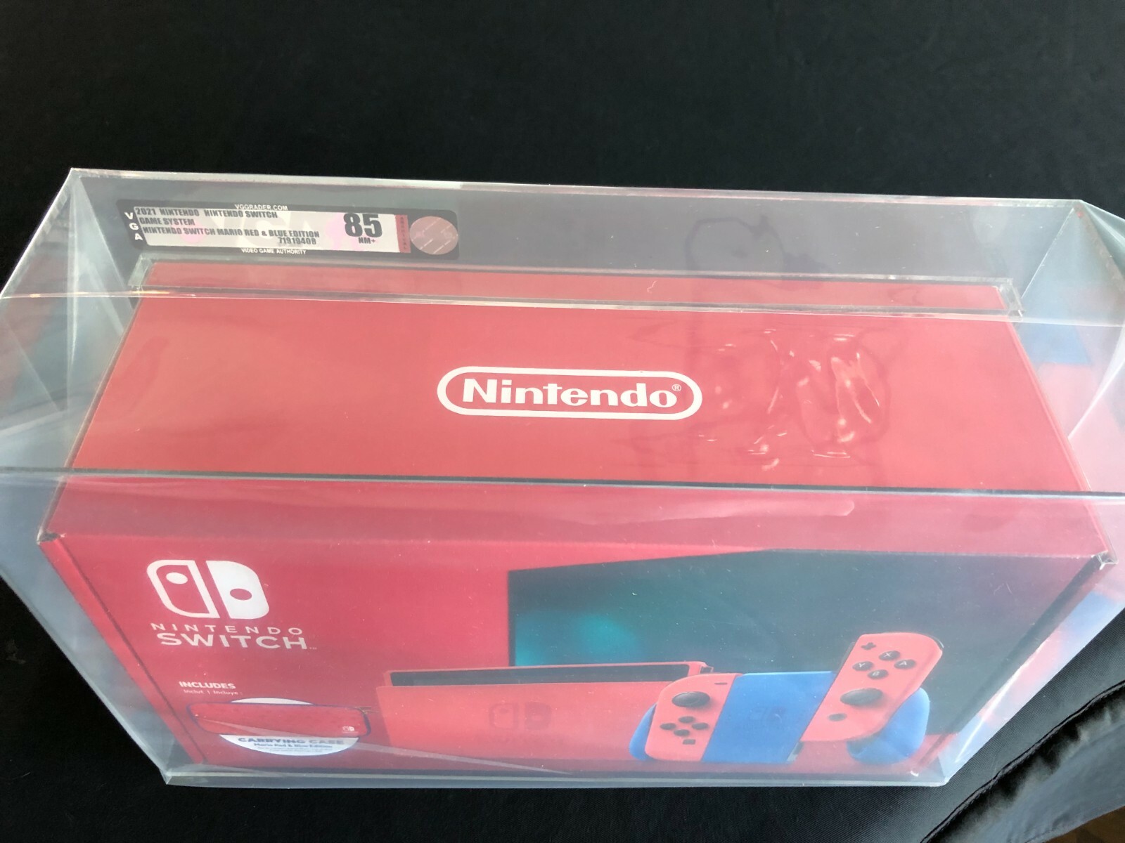 Nintendo Switch Mario Red & Blue Edition Console, New, Graded VGA 85 NM+