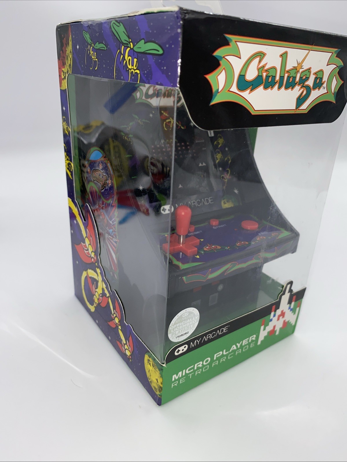 My Arcade Micro Player Retro Arcade: Galaga Brand New Sealed W/ Batteries