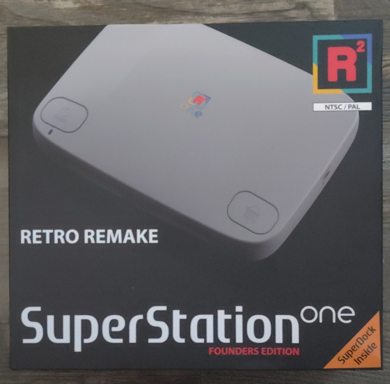 Retro Remake SuperStation One Founders Edition With SuperDock (TransparentBlue)