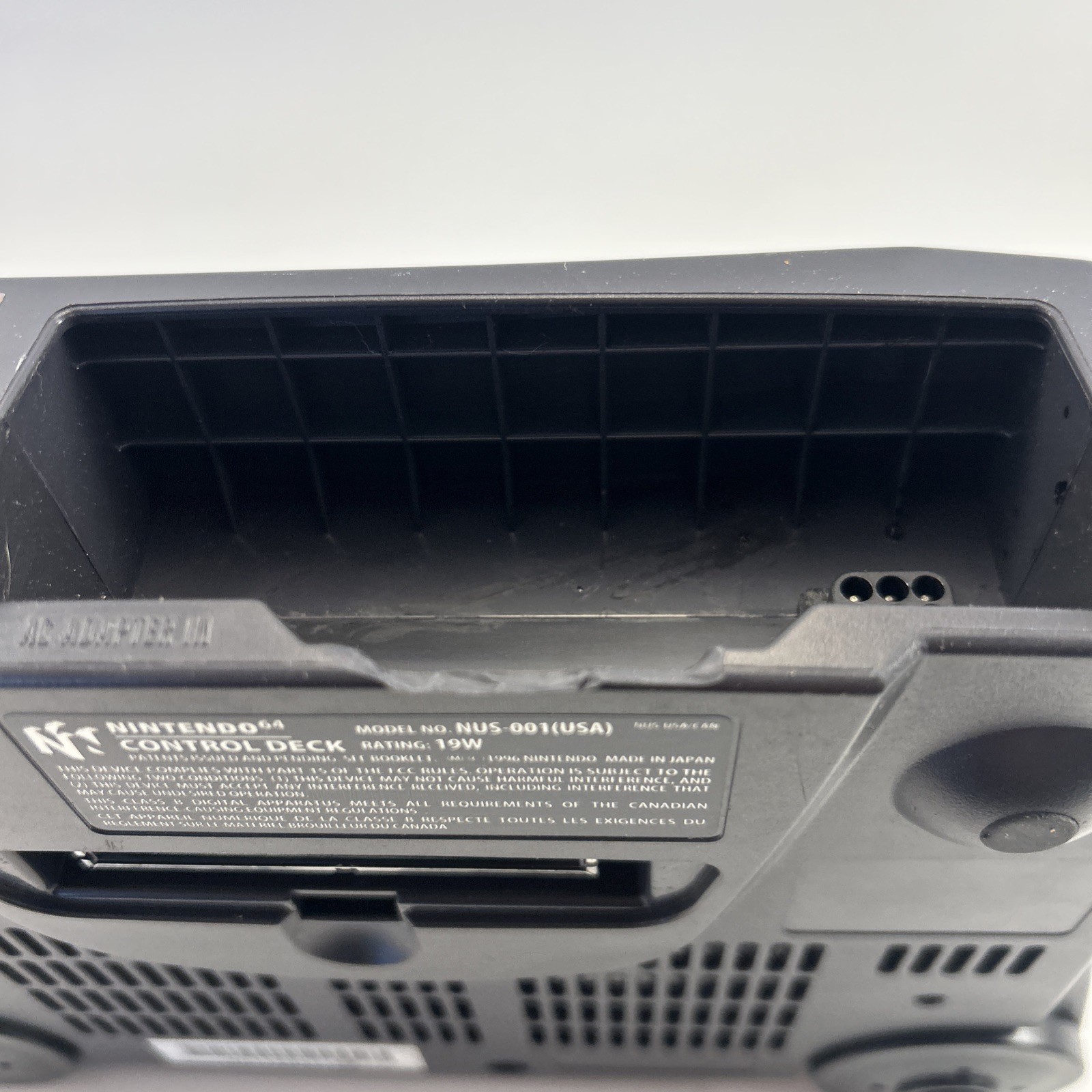 Nintendo 64 (N64) Console Only NUS-001(USA) – Parts