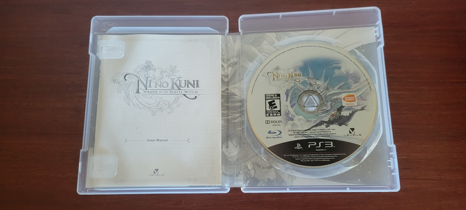 Sony PlayStation 3 Slim Launch Edition 160GB Charcoal Black Console + Ni No Kuni