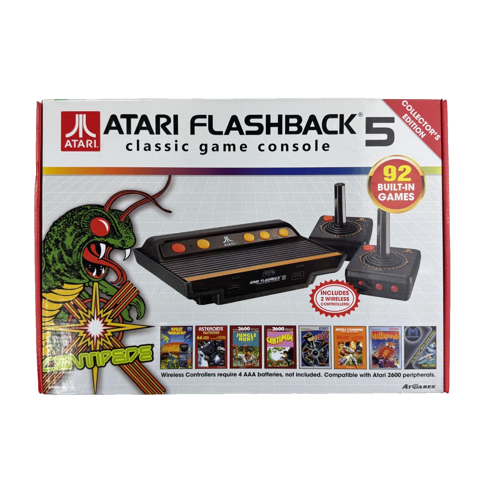 Atari Flashback 5 Classic Game Console – 92 Games – Tested & Complete