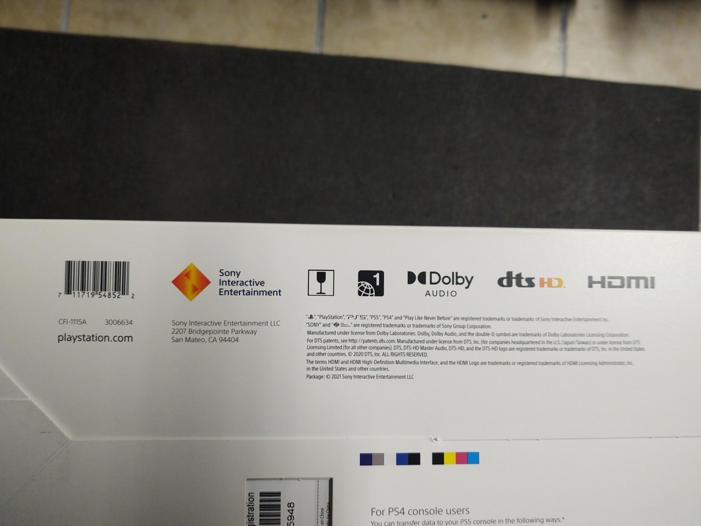 Sony Playstation 5 Console Disc Edition PS5 CFI-1115A Low Firmware SEALED 2021