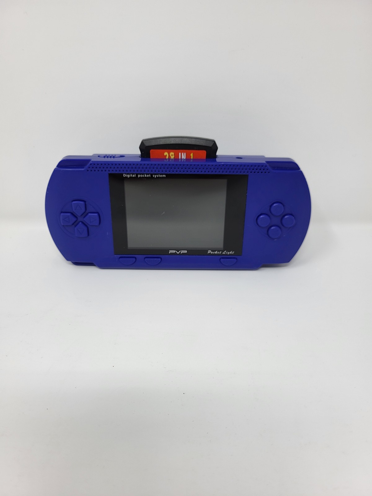 PVP Station Light Digital Pocket System Handheld Video Game Console Blue 28 In 1