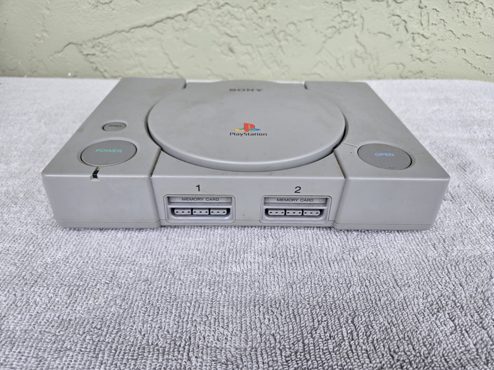 Original Playstation 1 PS1 Grey Game System Console Mod. SCPH-7001