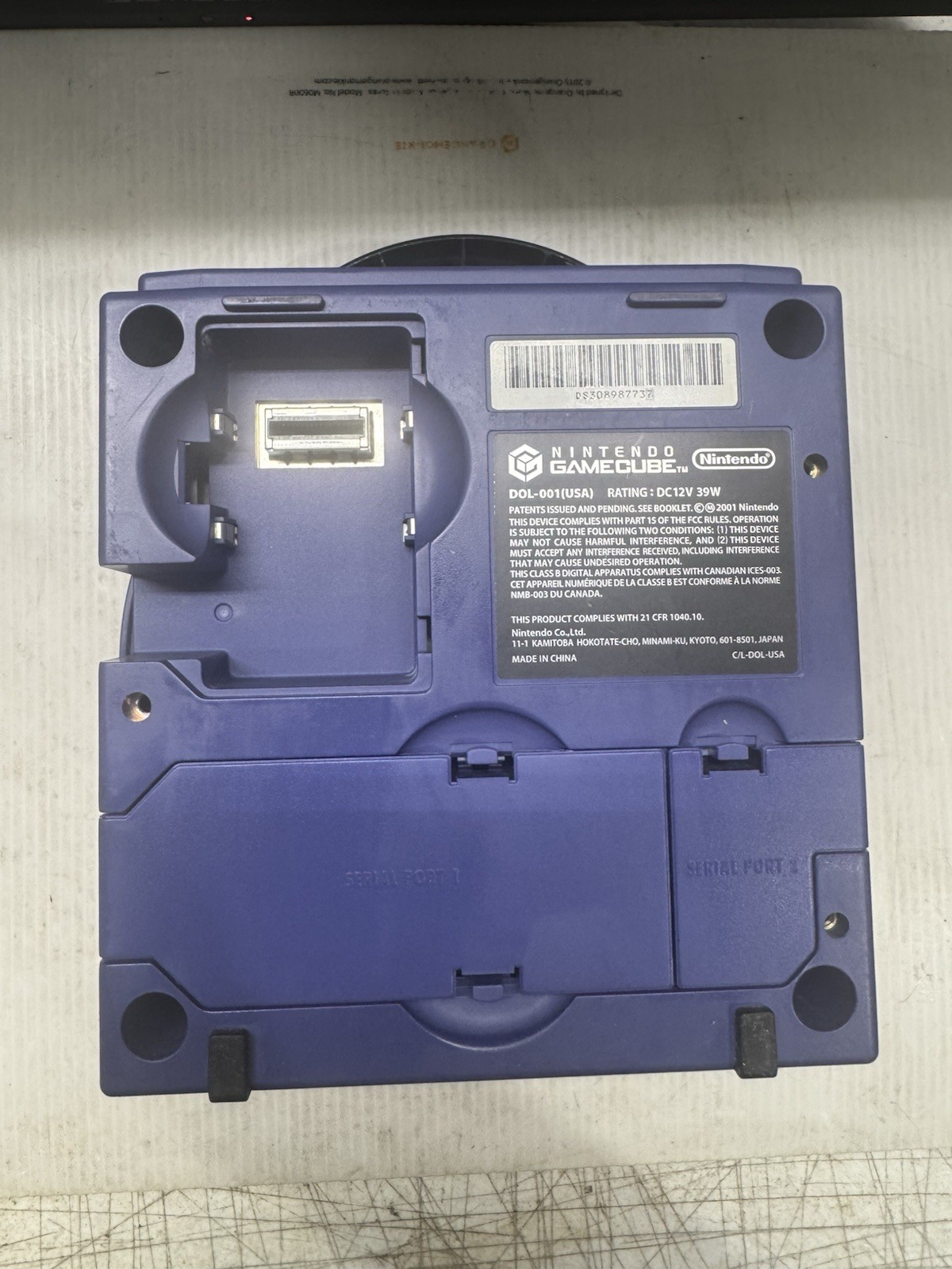 Nintendo GameCube DOL-001 Gaming System – Indigo 1 Controller