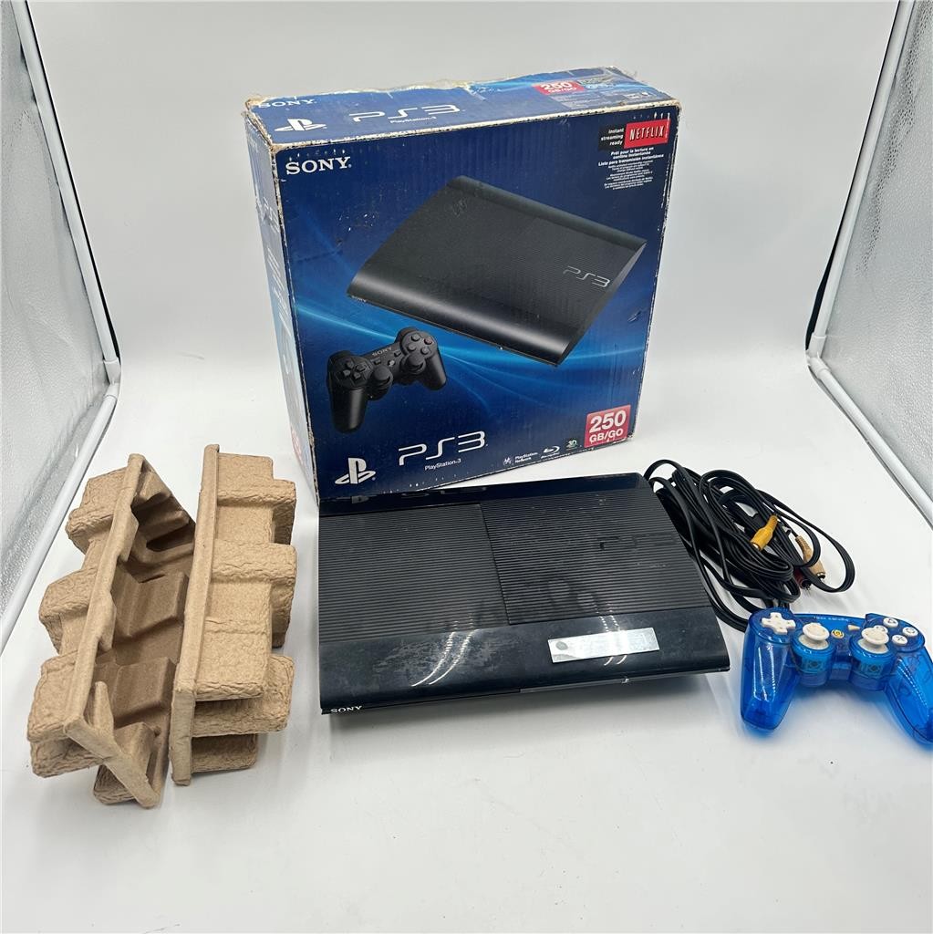 Sony PlayStation 3 Console 250 GB CECH-4201B Untested/ For Parts