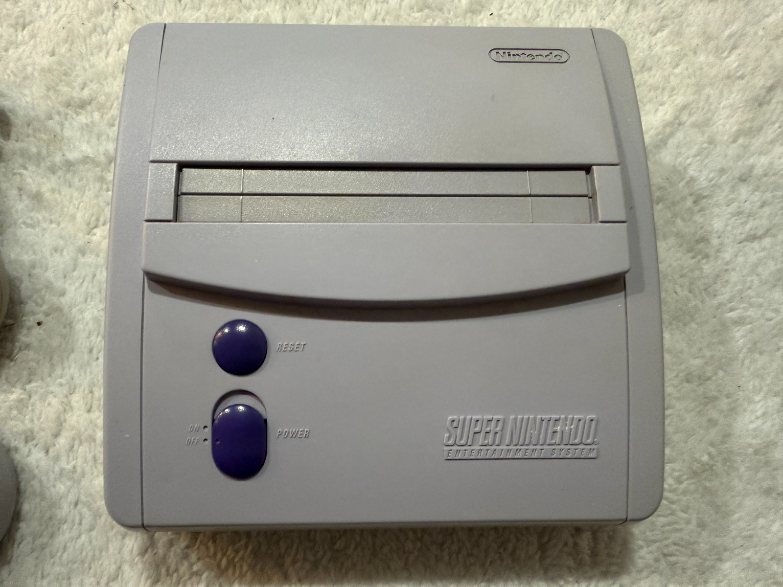 Super Nintendo SNES Jr Console Bundle 13 Games Mario TMNT Starfox & More Tested!
