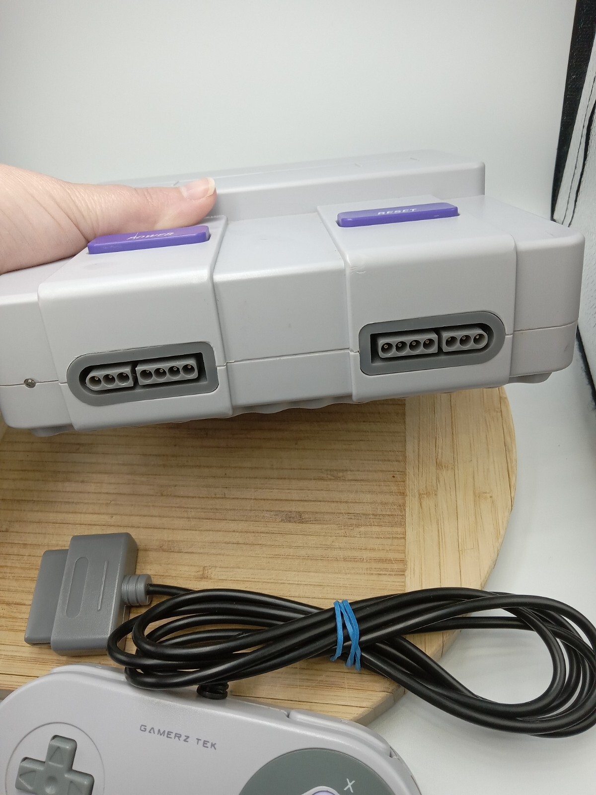Gamerz Tek 16-Bit PARTS ONLY Entertainment System Console Without Colors No Work