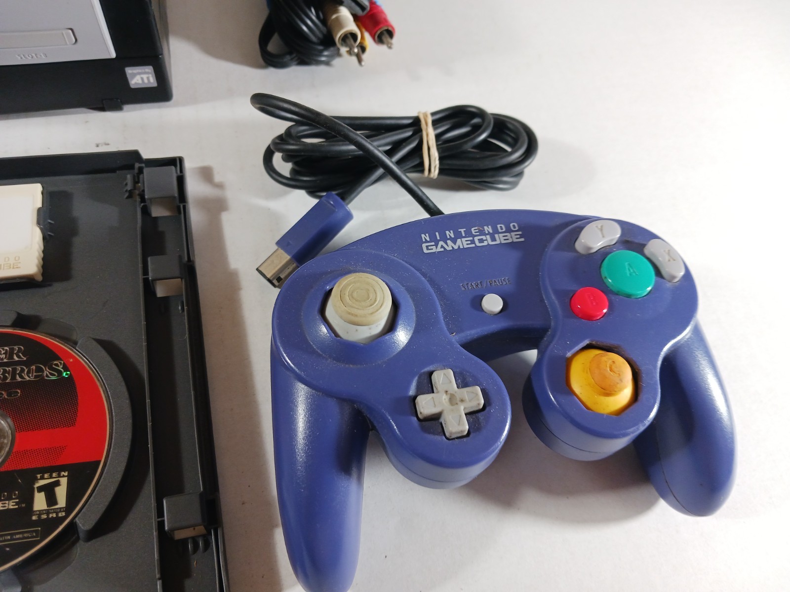 Nintendo GameCube Console Bundle Black Smash Bros Melee All Characters Tested
