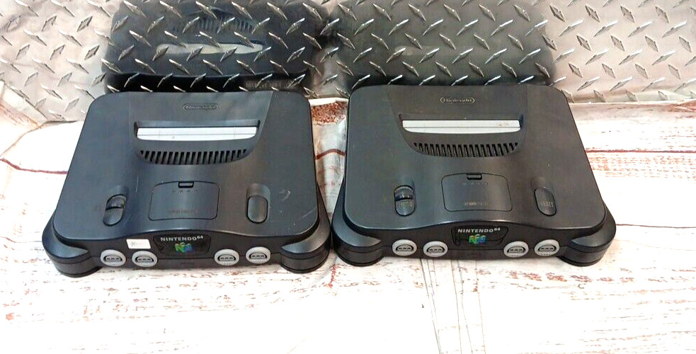 2 – NINTENDO 64 NUS-001 GRAY (CONSOLE ONLY) – FREE SHIPPING