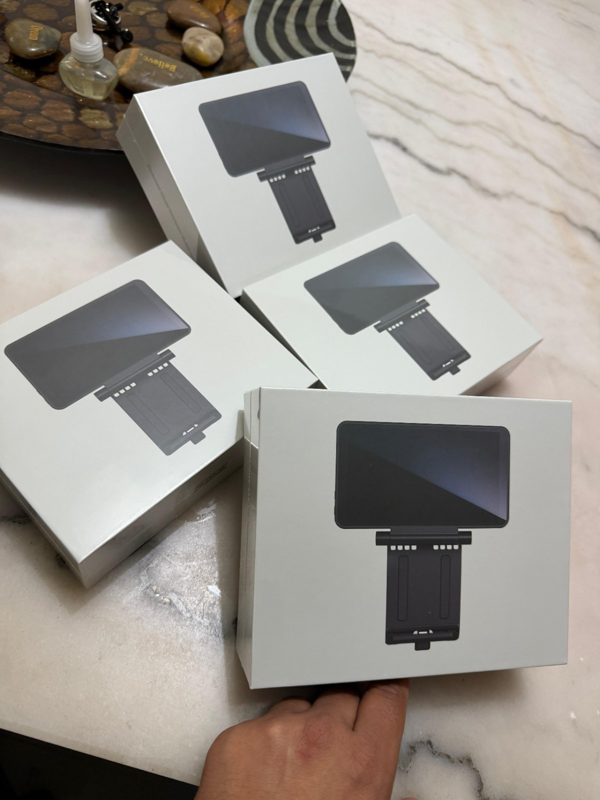 Dual Screen Add-on 5.5″ OLED CLEAR Clip Retroid Pocket 5 RP5/RPmini V2+Protector