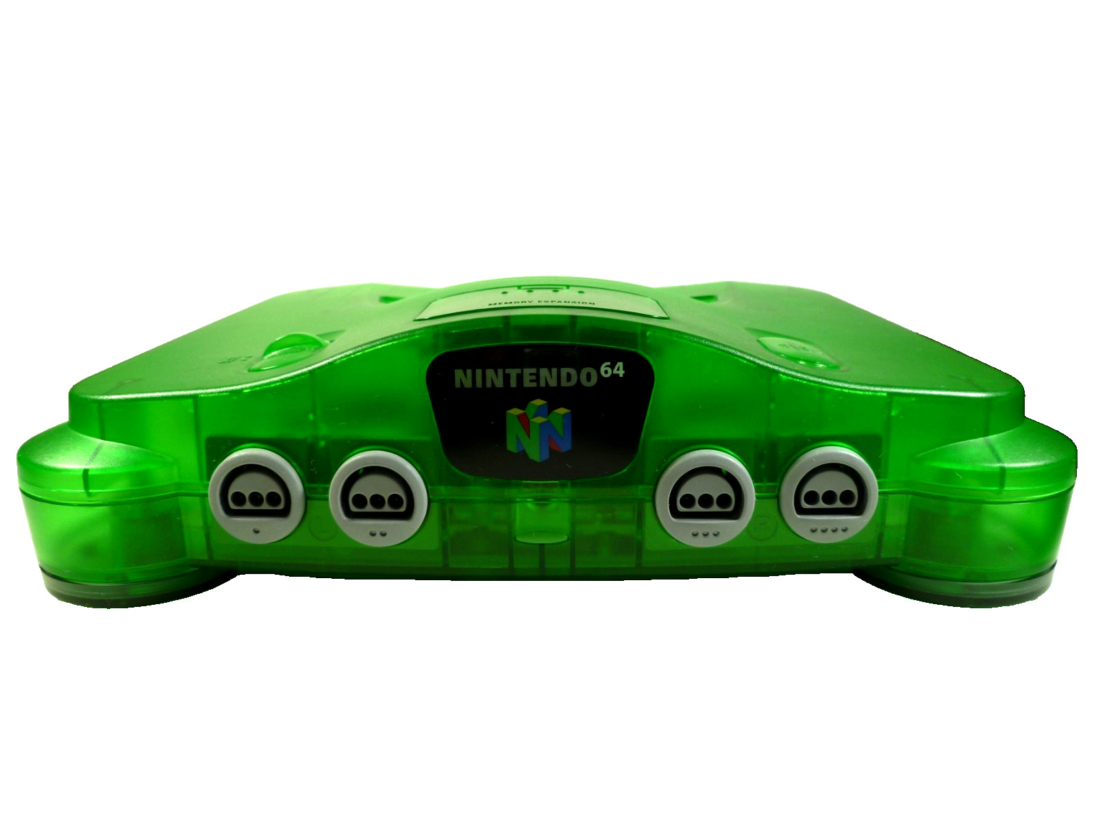 Nintendo 64 Funtastic Jungle Green Controller Expansion – Oem cord Rumble Bundle