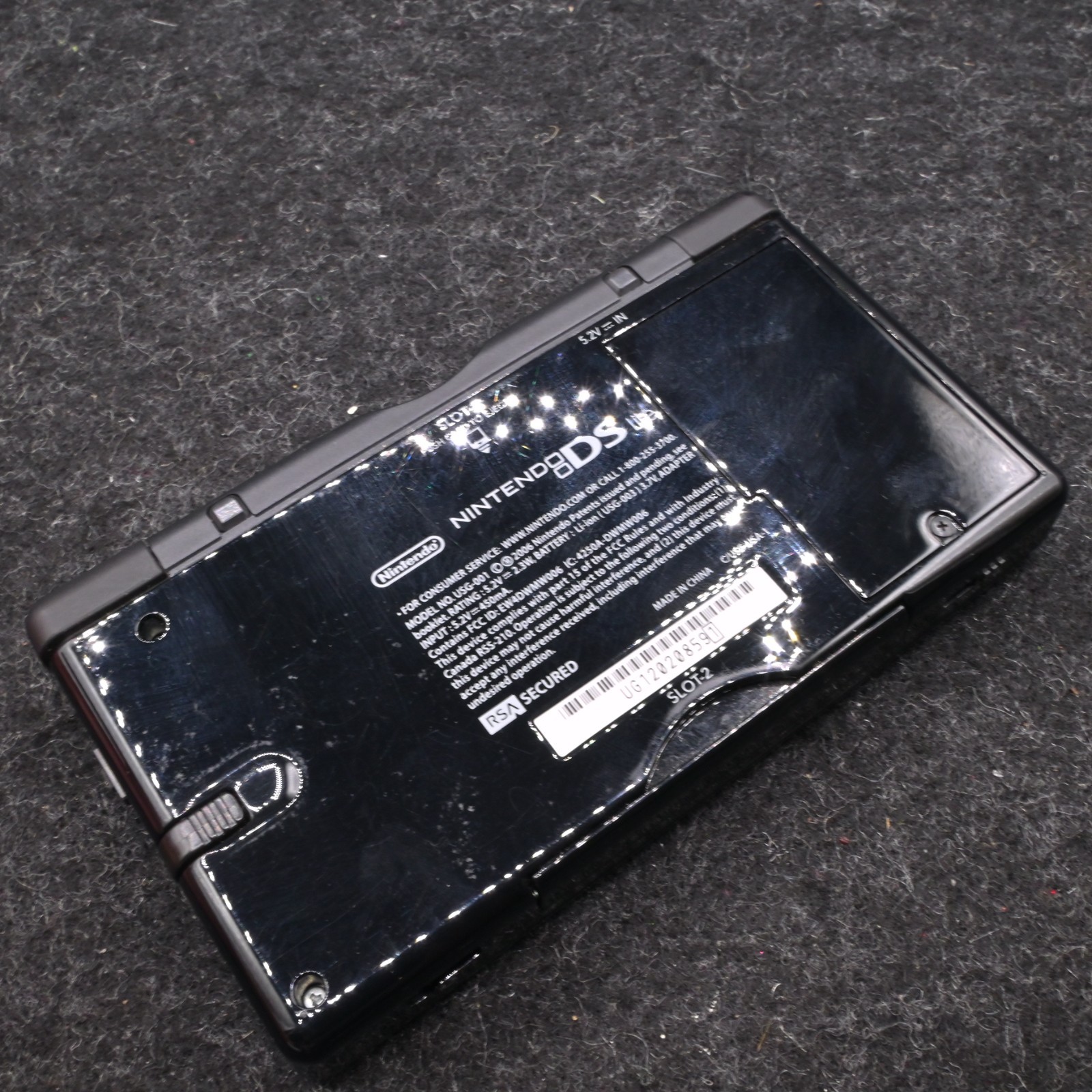 Nintendo DS Lite Handheld System Black