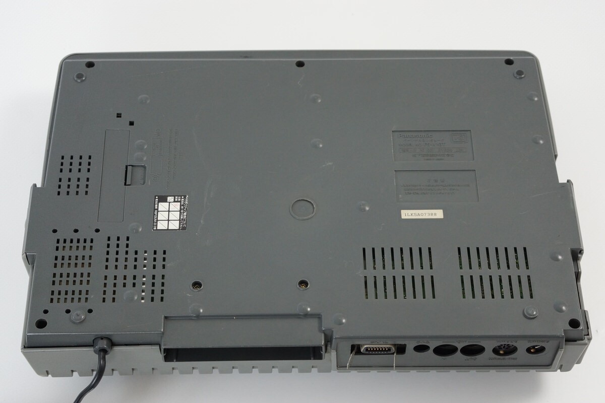 MSX Personal Computer TurboR FS-A1GT -No AV Cable- Panasonic Tested JAPAN 07388