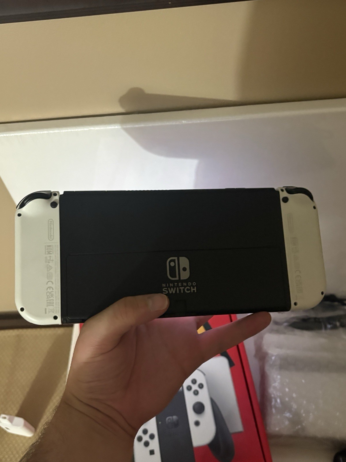 Nintendo Switch OLED Model Handheld Console White with Accessories