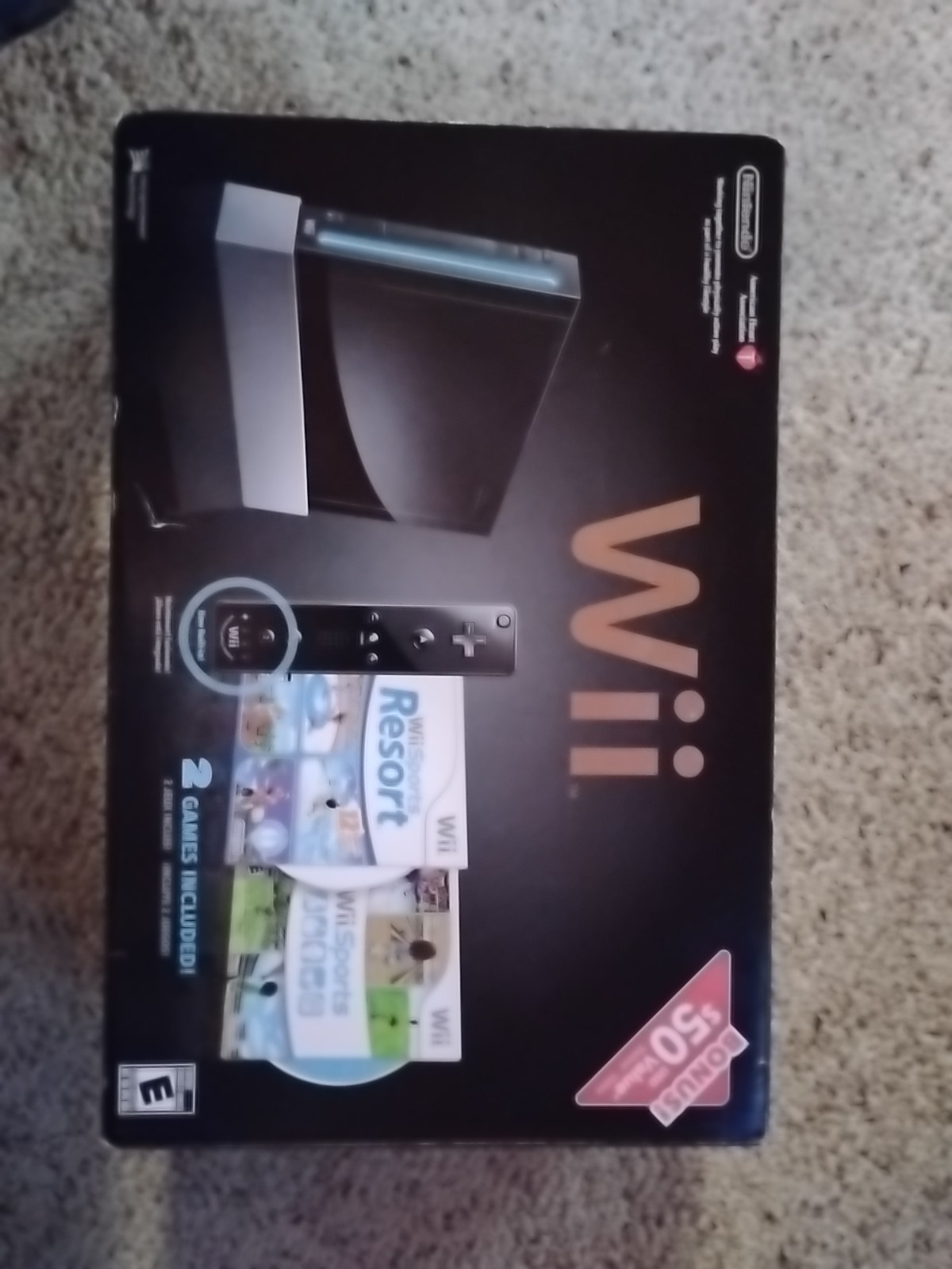 Nintendo Wii Black Console Comes With Everything That’s Showed