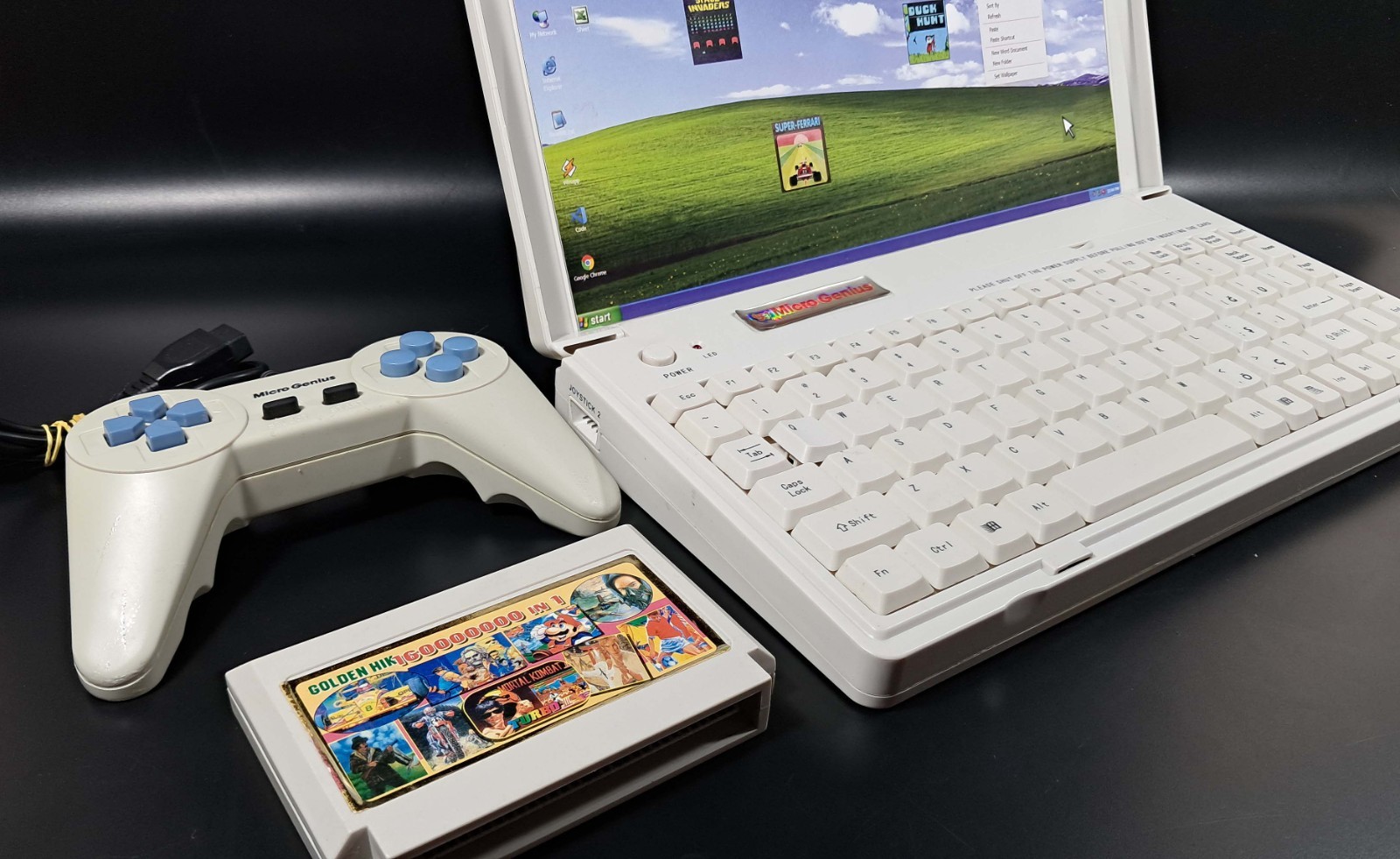 Micro Genius NB-1319 Vintage Game Computer Famiclone Console