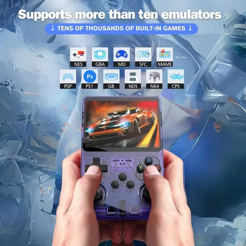 128GB Retro Handheld Video Game Console ARKOS 3.5″ IPS Screen Video Player