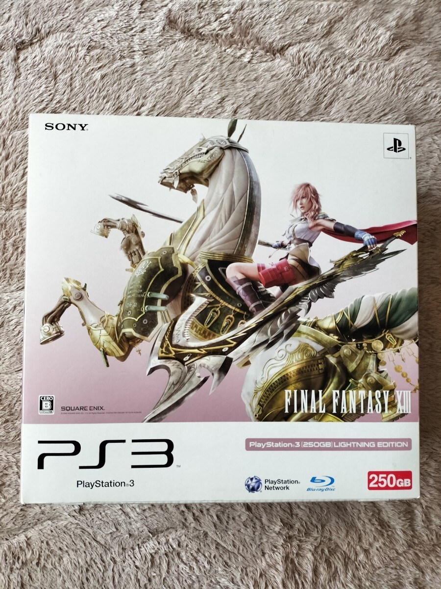 PS3 Final Fantasy Lightning Edition FF XIII LIGHTNING FF Limited Edition Console