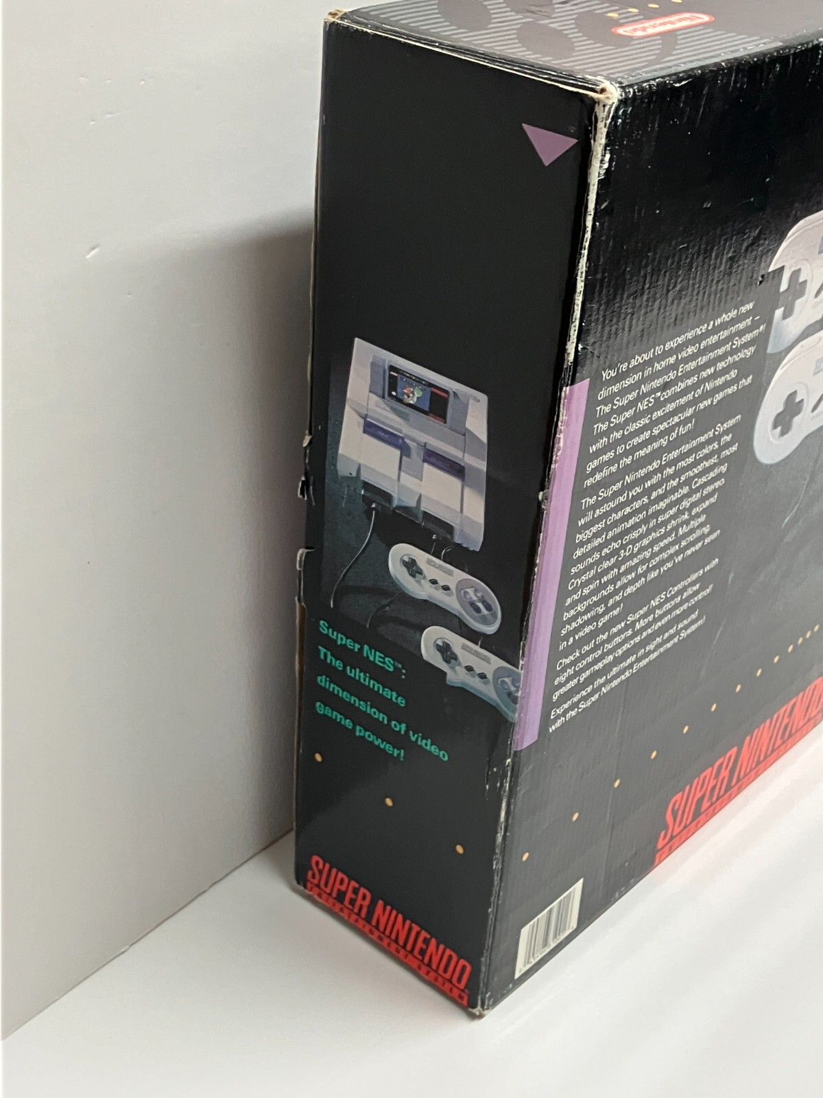 Super Nintendo SNES Entertainment System Game Console