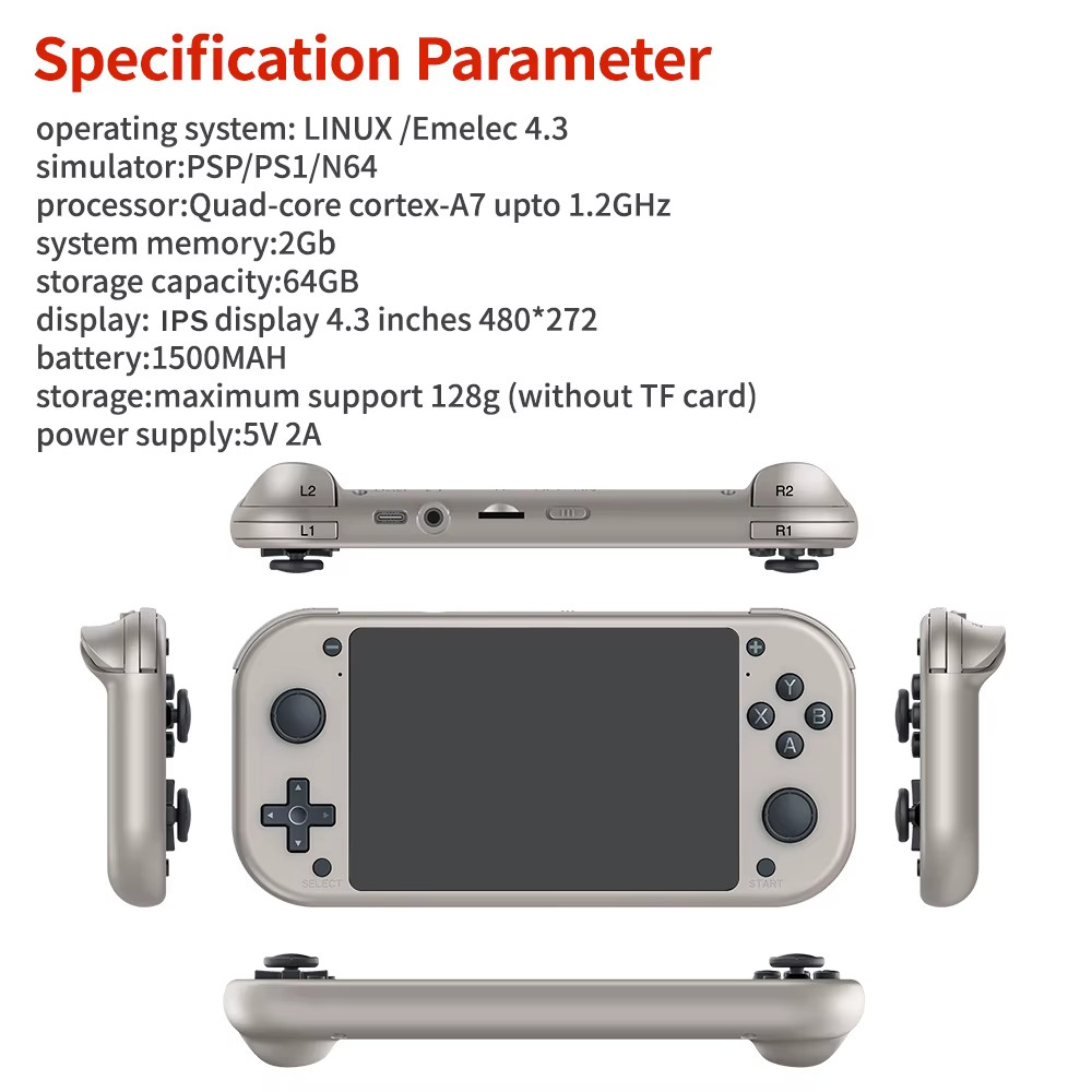 VIDEO GAME PORTABLE VIDEO GAME CONSOLE Linux System Open Source