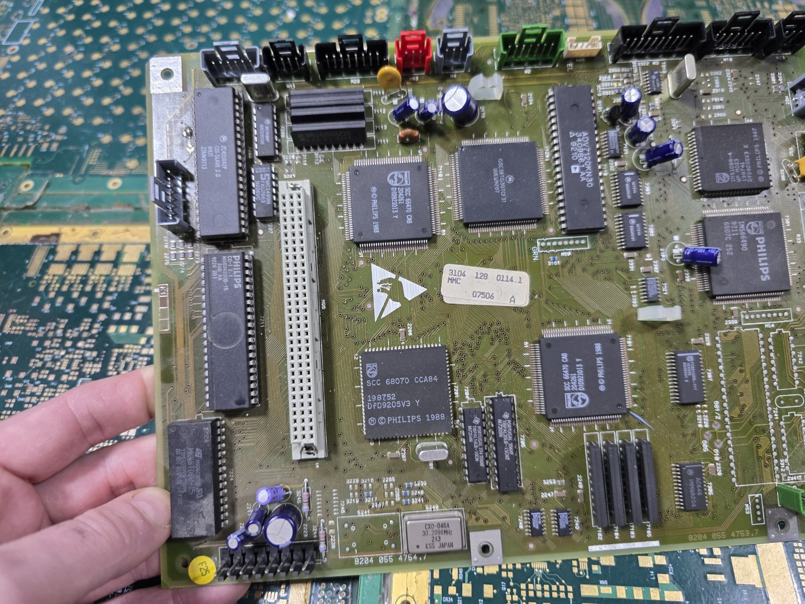 Philips CDI 910 EXACT 3104 128 0114.1 Board-Not Tested-Intact-PARTS-READ ALL