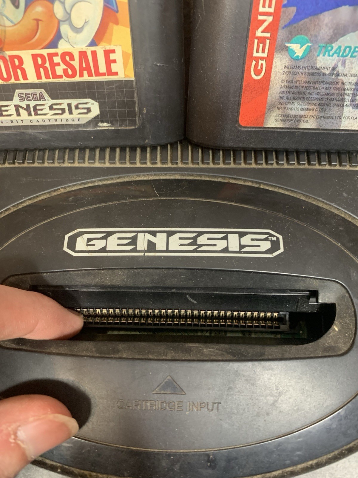 Original OEM Sega Genesis System Model 2 Console Complete w/ Sonic Tested