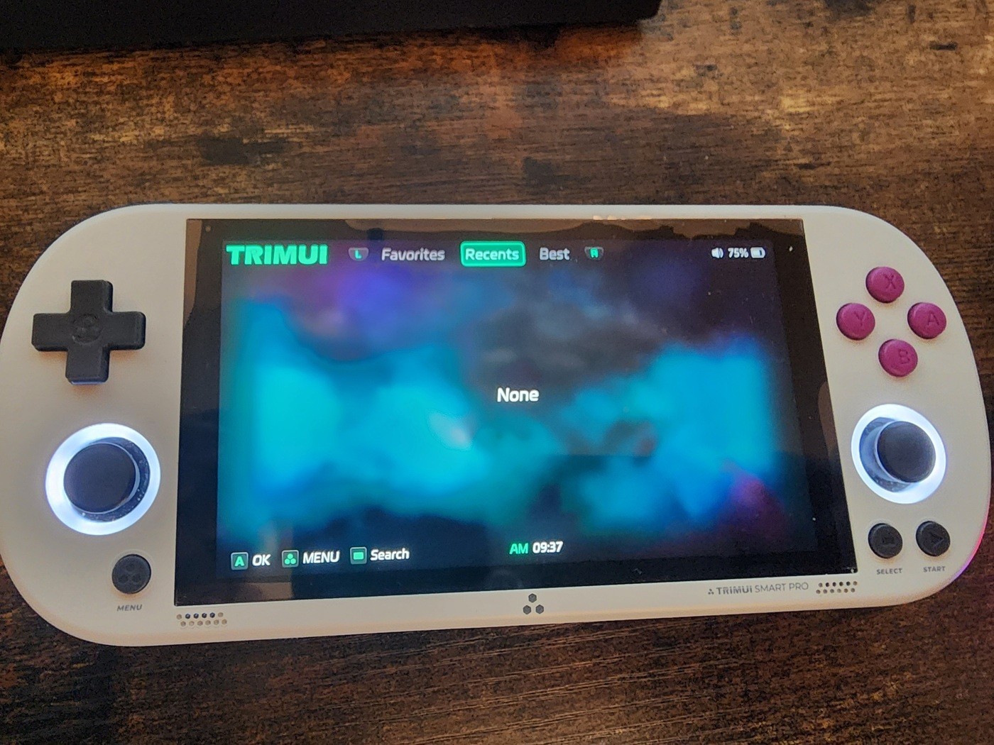 Trimui Smart Pro – Great Condition – Oob 256GB Card – Includes 3D‑Printer Grip