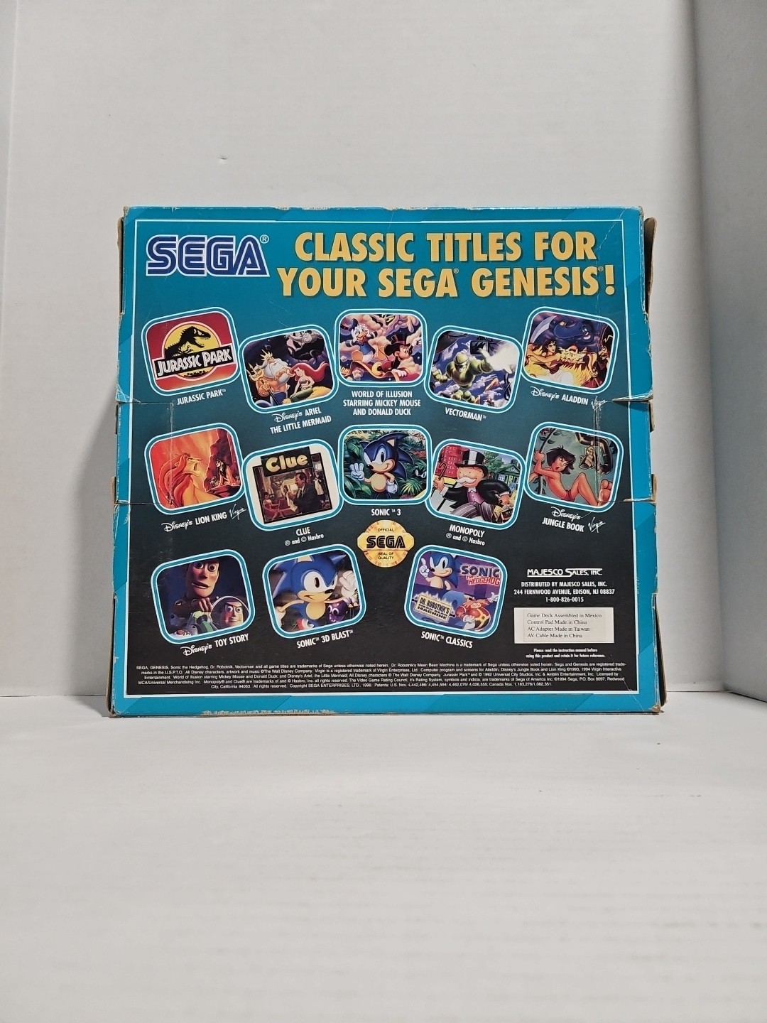 Sega Genesis III Model 3 Console Core System Complete In Box RARE 🔥