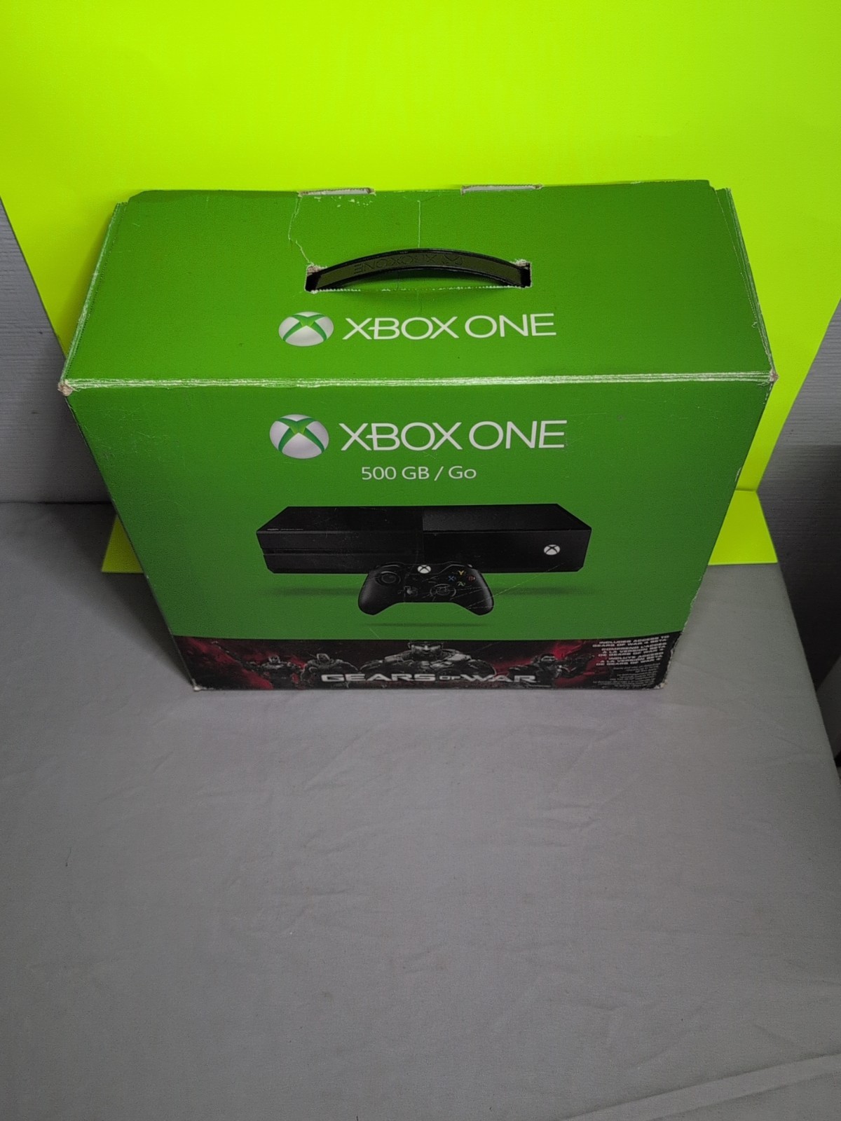 Xbox One 500GB Gears of War Ultimate Edition Console Box Only (NO CONSOLE)