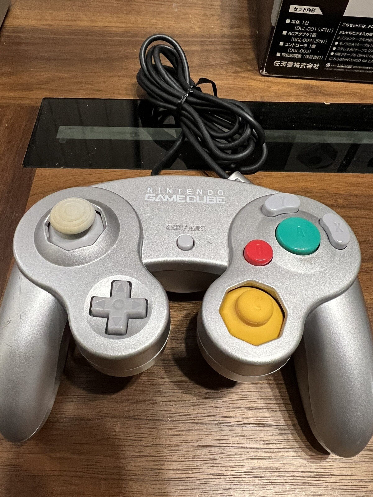 nintendo gamecube silver console Japan In Box DOL-001