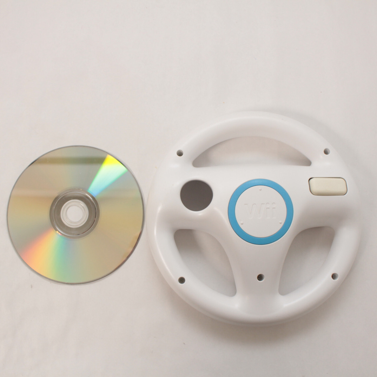 Nintendo Wii Console Tested w/Box Remote Motion Plus LUIGI Bowser Wheel Game JP