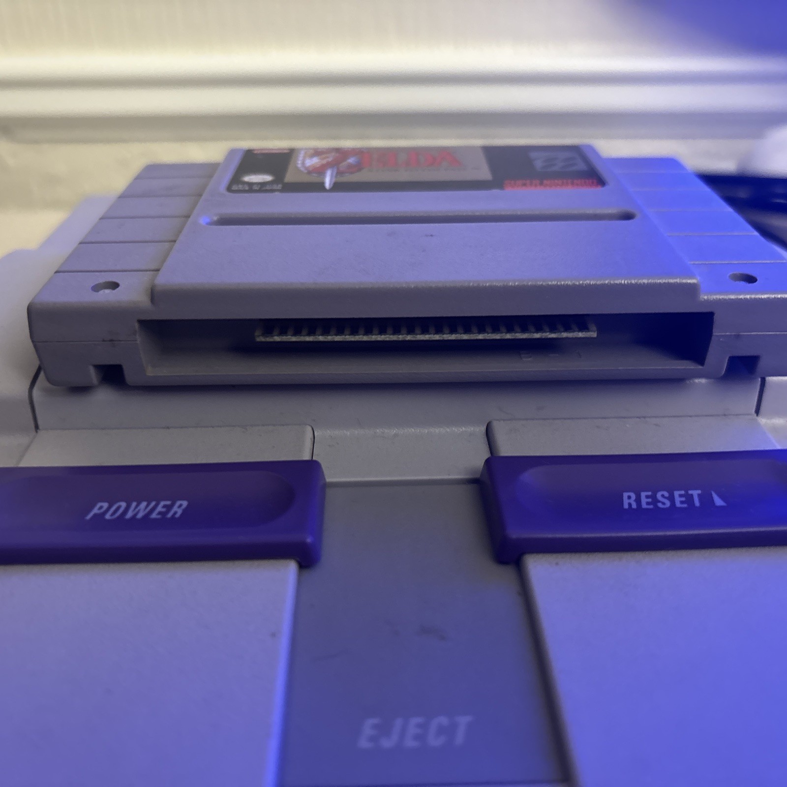 SNES AUTHENTIC Super Nintendo Bundle with Zelda, cables, controller, and more!!!
