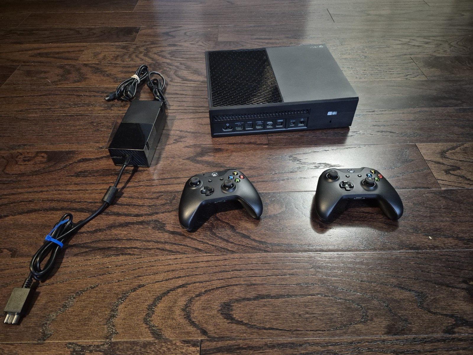 MICROSOFT XBOX ONE with Two Controllers And Power Cords