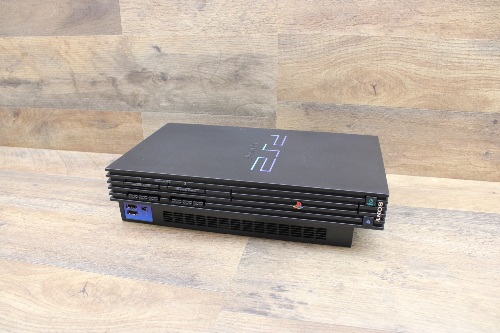 Sony PlayStation 2 Console Black (SCPH-39001) CLEAN! Warranty Sticker TESTED