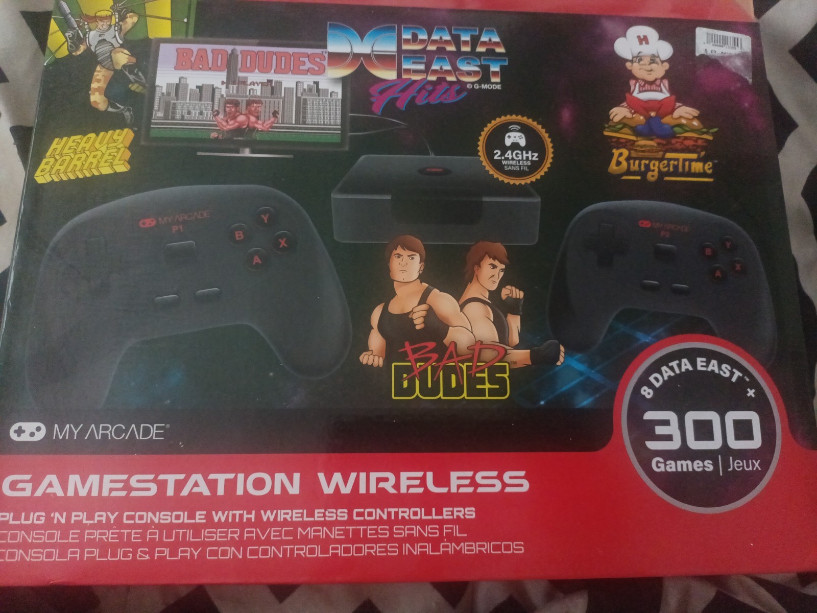 ✅ 300 retro games, My Arcade GameStation Wireless With 2 Controllers