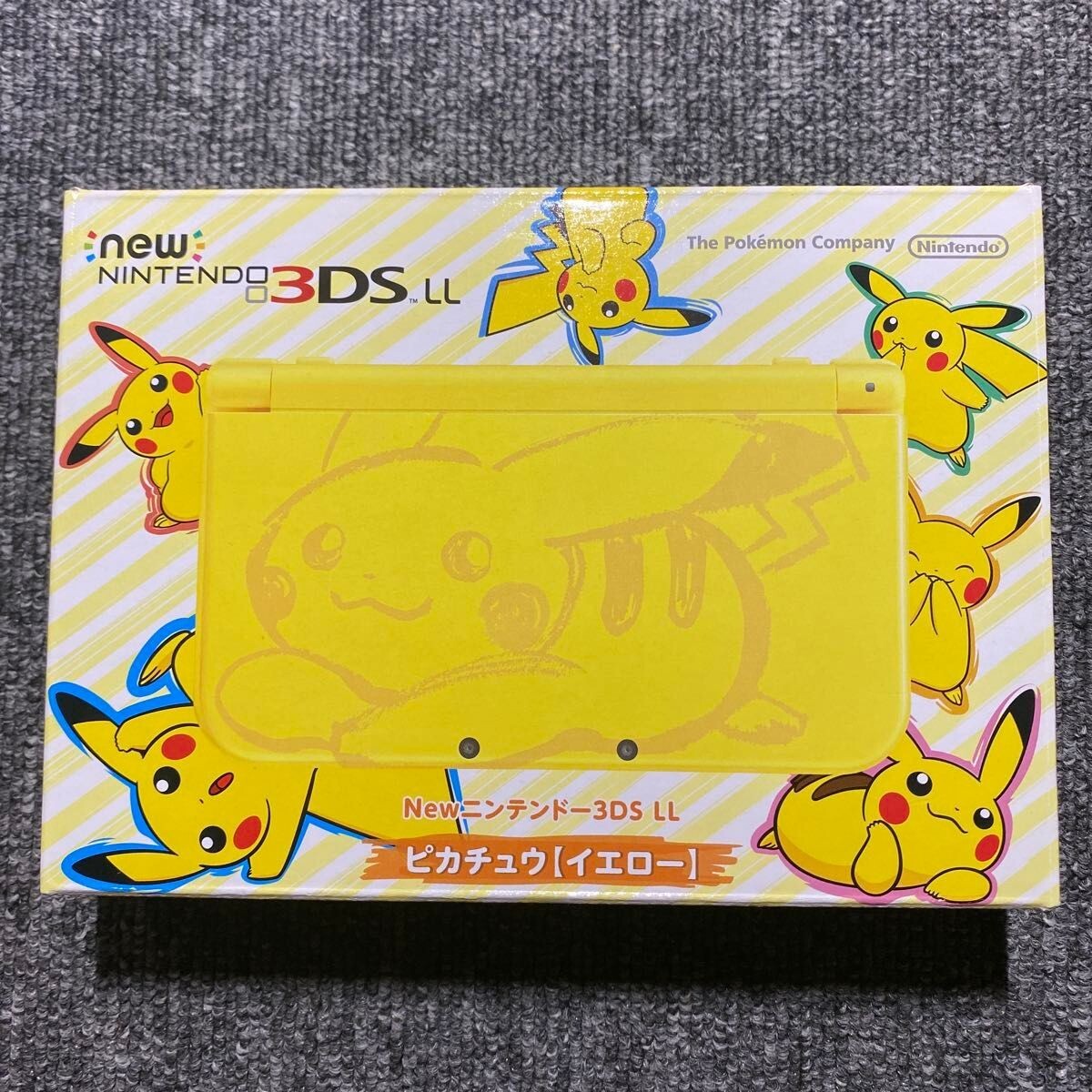 Nintendo 3DS XL LL Pokemon Pikachu Yellow Body Limited Model Used