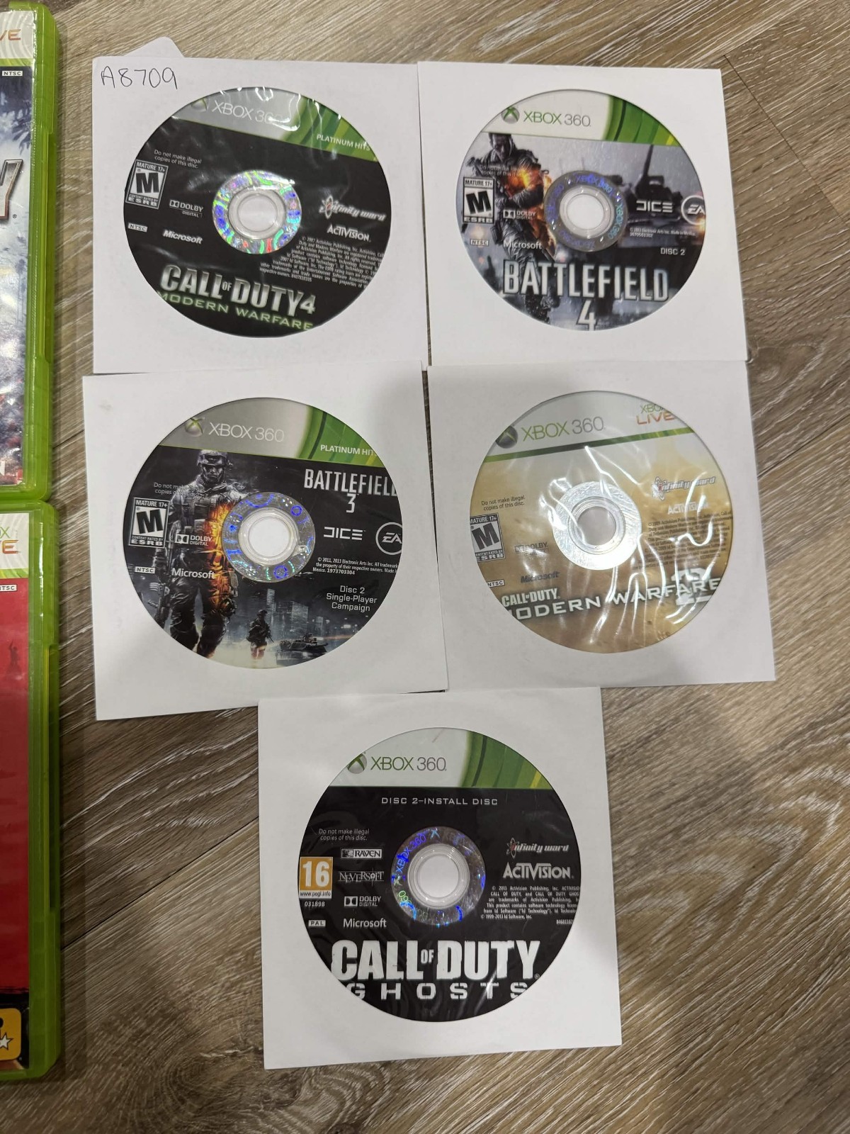 Microsoft Xbox 360 E 250GB Video Game Console With Controller And Games