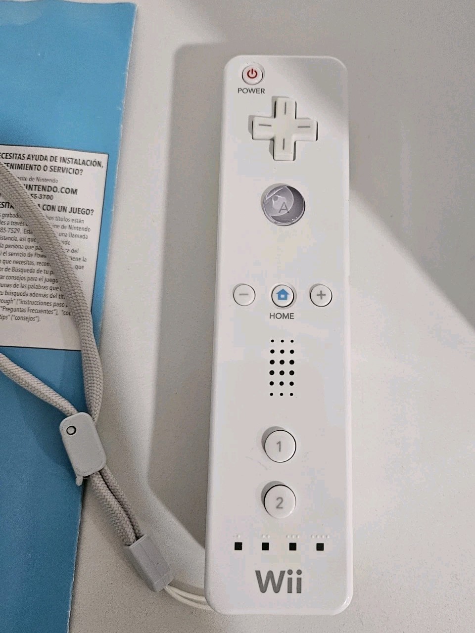 Nintendo Wii Console Bundle White RVL-001/Wii Remote And More No Power Cable