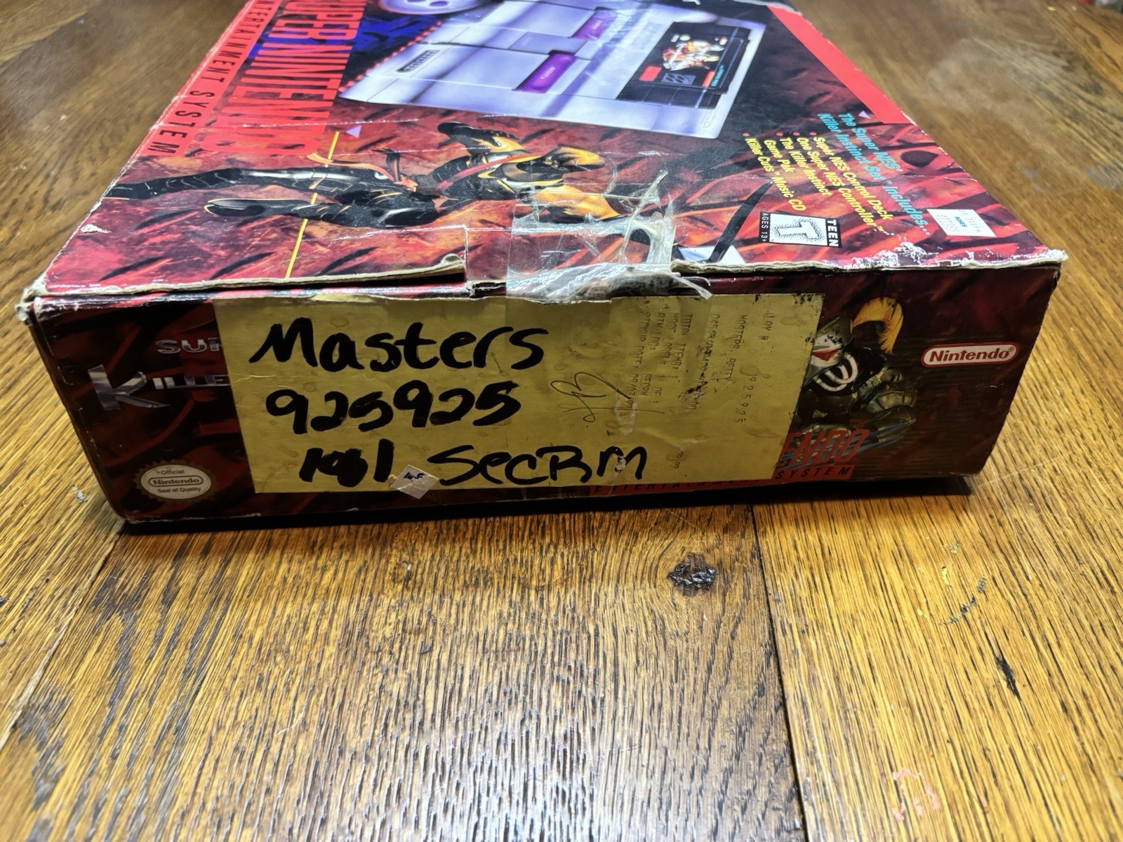 Super Nintendo SNES Killer Instinct Original Console Box Only