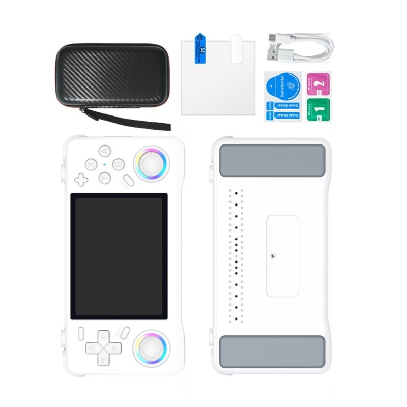 Portable Plastic Handheld Gaming Device 3.5 Inches Display 128GB Preloaded 18000